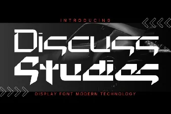 Discuss Studies font