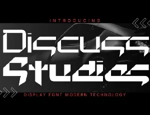 Discuss Studies font