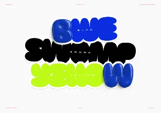 Swomp font