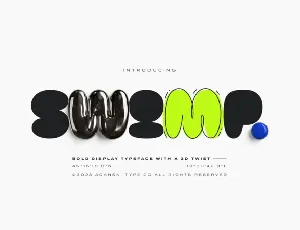 Swomp font