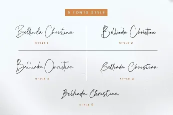 Bellinda Christina font