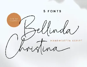 Bellinda Christina font