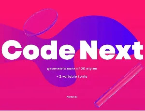 Code Next font