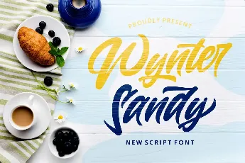 Wynter Sandy font