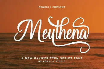 Meuthena font