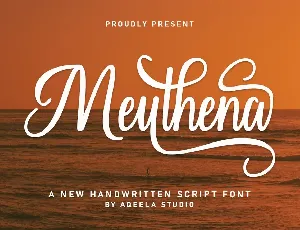 Meuthena font