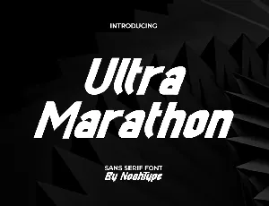 UltraMarathonDemo font