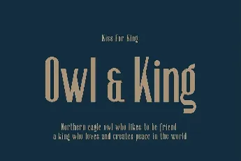 OWLKING font