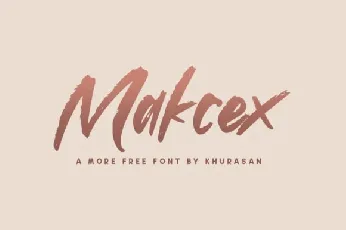 Makcex font