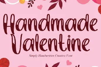 Handmade Valentine Script font