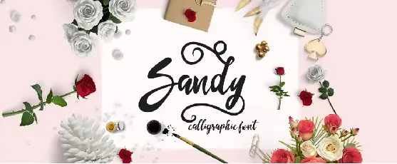 Sandy font