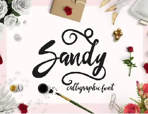 Sandy font