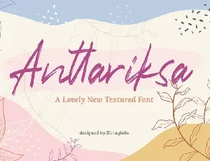 Anttariksa Brush Script font