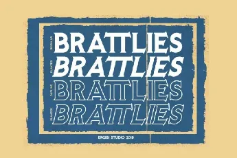 Brattlies font