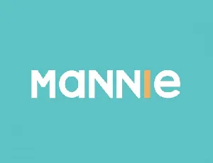 Mannie Sans Serif font