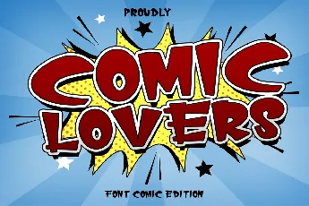 COMIC LOVERS font