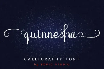 Quinneshademo font