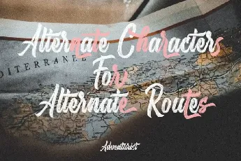 Adventurist Script font