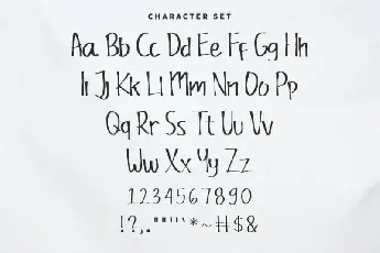 Ninabell Hand Drawn font