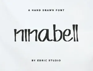 Ninabell Hand Drawn font