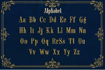 Aniques font