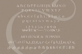 Gallante font