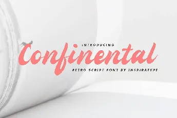 Confinental Retro Script font