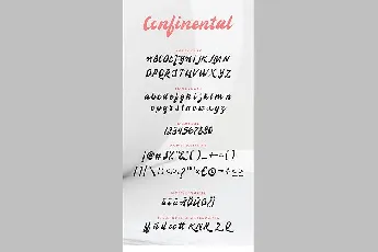 Confinental Retro Script font