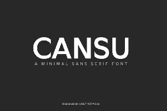 Cansu Sans Serif Family font