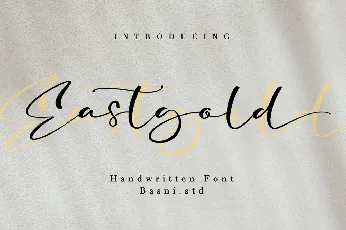 Eastgold font