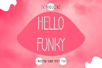 Hello Funky font