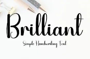 Brilliant Handwritten font