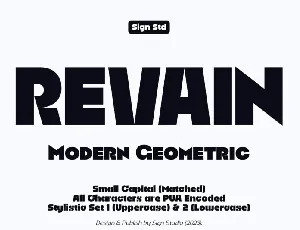 Revain font