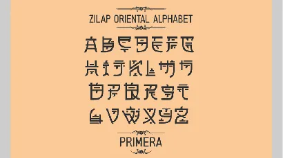 PRIMERA font