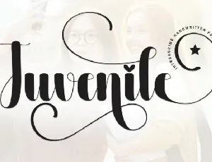 Juvenile Script Typeface font