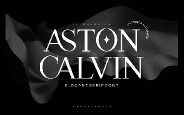 Aston Calvin font