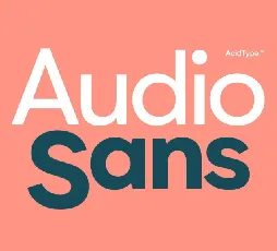 Audio Sans Family font