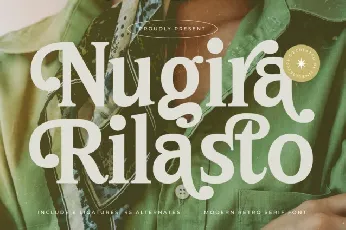 Nugira Rilasto Serif font