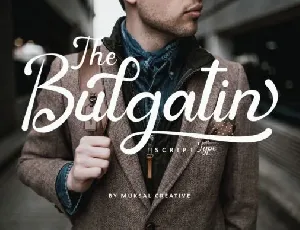 Bulgatin Script font