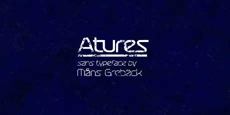 Atures PERSONAL USE ONLY font