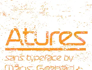 Atures PERSONAL USE ONLY font