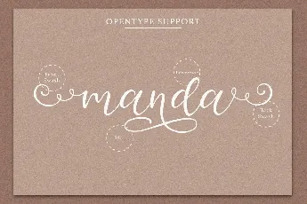 Manda font