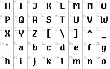 Square Antiqua font