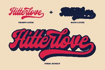 Hitterlove font