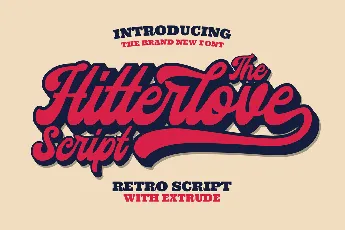 Hitterlove font