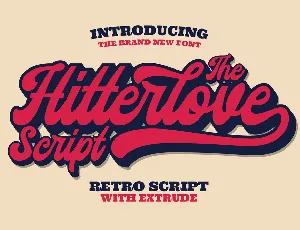 Hitterlove font