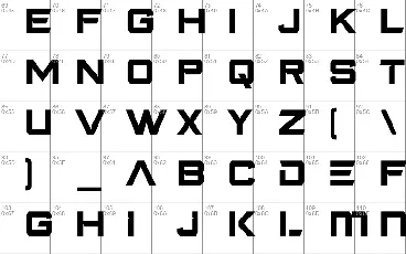 QEHADEX font