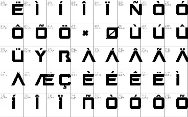 QEHADEX font