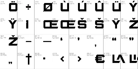 QEHADEX font