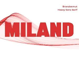 Miland font